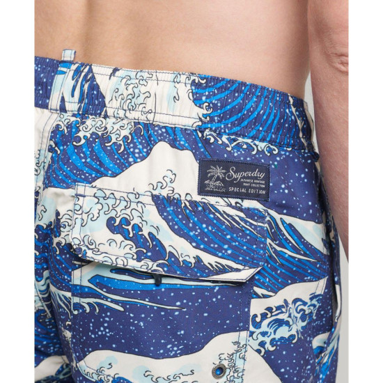 Superdry Ανδρικό μαγιό Vintage Hawaiian Swim Shorts